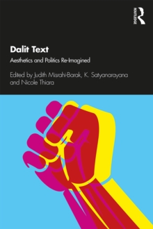 Image for Dalit text: aesthetics and politics re-imagined