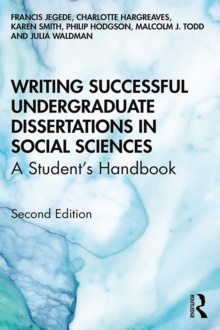 Image for Writing successful undergraduate dissertations in social sciences: a student's handbook