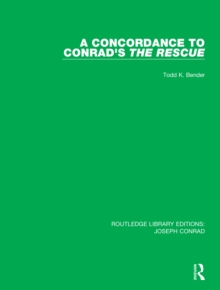 Image for A concordance to Conrad's The rescue