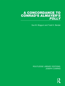 Image for A concordance to Conrad's Almayer's folly