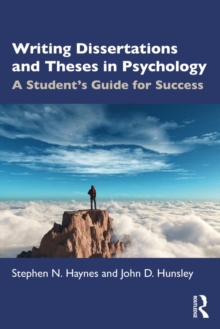 Image for Writing dissertations and theses in psychology: a student's guide for success