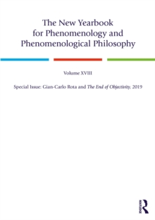 Image for The New Yearbook for Phenomenology and Phenomenological Philosophy. Volume 18