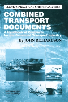 Image for Combined transport documents: a handbook of contracts for the combined transport industry