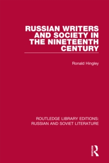 Image for Russian writers and society in the nineteenth century