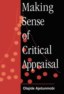Image for Making sense of critical appraisal