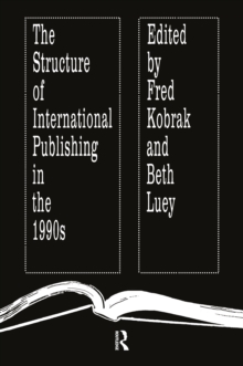 Image for The structure of international publishing in the 1990s
