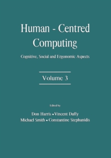 Image for Human Centred Computing: Cognitive, Social and Ergonomic Aspects
