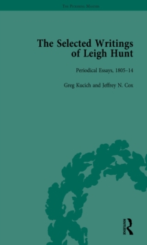 Image for The Selected Writings of Leigh Hunt Vol 1