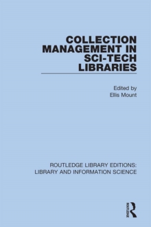 Image for Collection Management in Sci-Tech Libraries