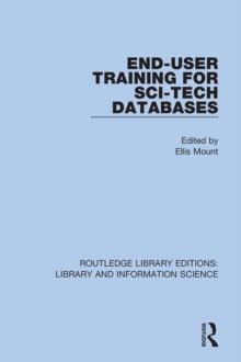 Image for End-user training for sci-tech databases