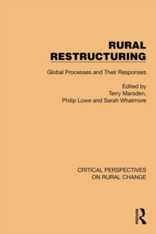 Image for Rural Restructuring: Global Processes and Their Responses
