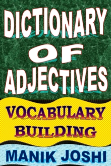 Image for Dictionary of Adjectives: Vocabulary Building