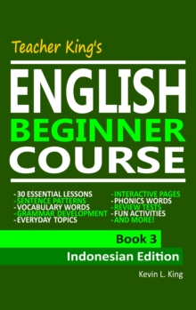 Image for Teacher King's English Beginner Course Book 3: Indonesian Edition