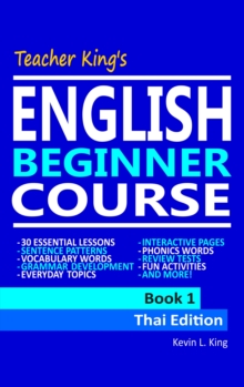 Image for Teacher King's English Beginner Course Book 1: Thai Edition