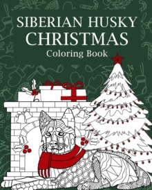 Image for Siberian Husky Christmas Coloring Book