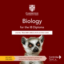 Image for Biology for the IB Diploma Digital Teacher's Resource Access Card