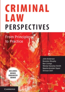 Image for Criminal Law Perspectives: From Principles to Practice