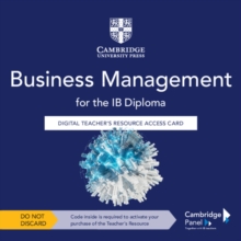 Image for Business Management for the IB Diploma Digital Teacher's Resource Access Card