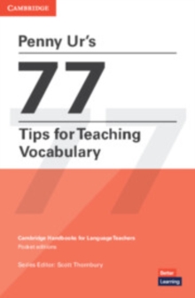 Image for Penny Ur's 77 tips for teaching vocabulary