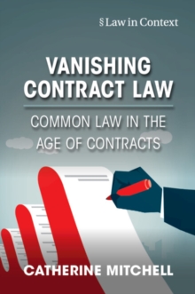Image for Vanishing Contract Law