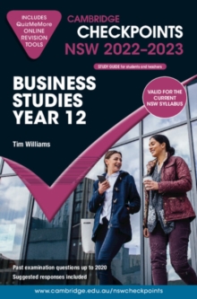 Image for Cambridge Checkpoints NSW Business Studies Year 12 2022-2023