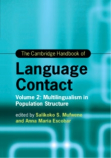 Cambridge Handbook of Language Contact