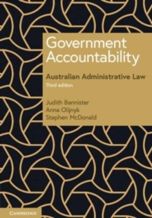 Image for Government accountability  : Australian administrative law