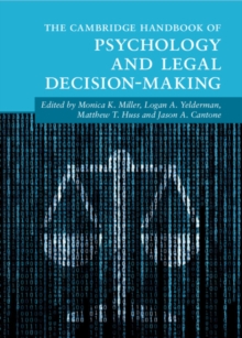 Image for The Cambridge Handbook of Psychology and Legal Decision-Making