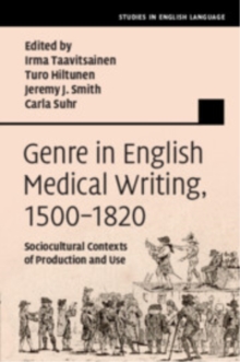 Genre in English Medical Writing, 1500–1820