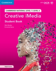 Cambridge National in Creative iMedia Student Book with Digital Access (2 Years) by Brooks, Rich cover image