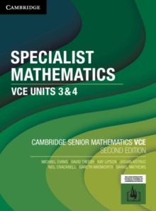 Image for Specialist Mathematics VCE Units 3&4