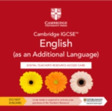 Image for Cambridge IGCSE™ English (as an Additional Language) Digital Teacher's Resource Access Card