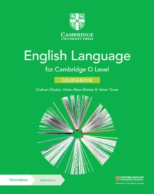 Image for Cambridge O Level English Language Coursebook with Digital Access (2 Years)