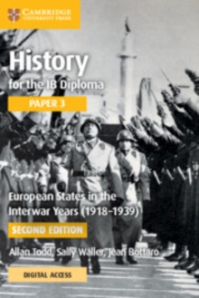 Image for History for the IB Diploma Paper 3 European States in the Interwar Years (1918–1939) Coursebook with Digital Access (2 Years)