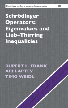Image for Schrodinger Operators: Eigenvalues and Lieb–Thirring Inequalities