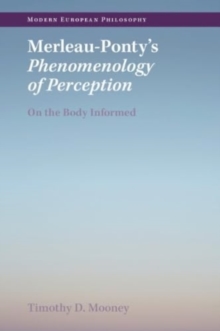 Image for Merleau-Ponty's Phenomenology of Perception
