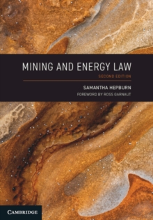 Image for Mining and energy law