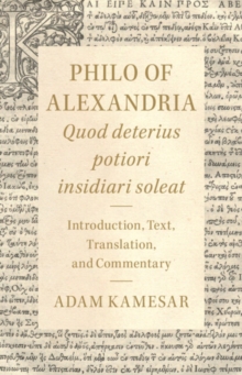 Image for Philo of Alexandria: Quod deterius potiori insidiari soleat