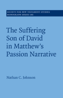 Image for The Suffering Son of David in Matthew's Passion Narrative