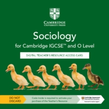Image for Cambridge IGCSE™ and O Level Sociology Digital Teacher's Resource Access Card