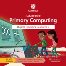 Image for Cambridge Primary Computing Digital Teacher's Resource 3 Access Card