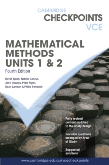 Image for Cambridge Checkpoints VCE Mathematical Methods Units 1&2