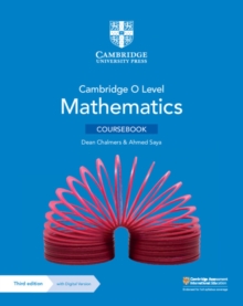 Image for Cambridge O Level Mathematics Coursebook with Digital Version (3 Years' Access)