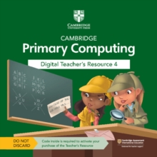 Image for Cambridge Primary Computing Digital Teacher's Resource 4 Access Card