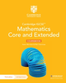 Image for Cambridge IGCSE™ Mathematics Core and Extended Coursebook with Digital Version (2 Years' Access)