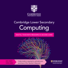 Image for Cambridge Lower Secondary Computing Digital Teacher's Resource 8 Access Card