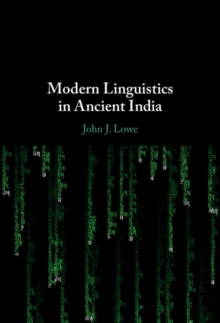 Image for Modern Linguistics in Ancient India