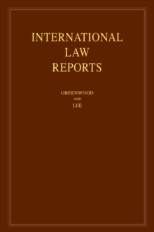 Image for International Law Reports: Volume 203