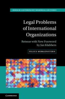 Image for Legal problems of international organizations