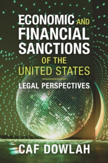 Image for Economic and Financial Sanctions of the United States : Legal Perspectives